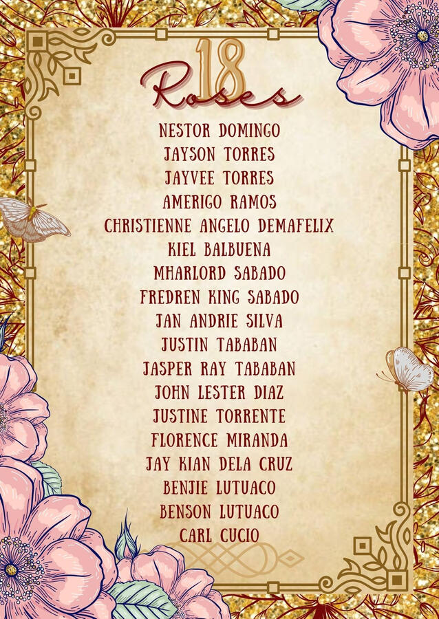18 Roses